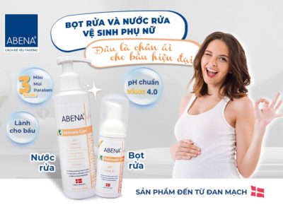 Dung dịch vệ sinh phụ nữ dạng bọt mẹ bầu nên tham khảo