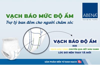 hay tã cho người lớn đúng lúc nhờ vạch báo mức độ ẩm