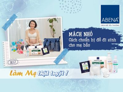 cách chuẩn bị đồ đi sinh cho mẹ bầu