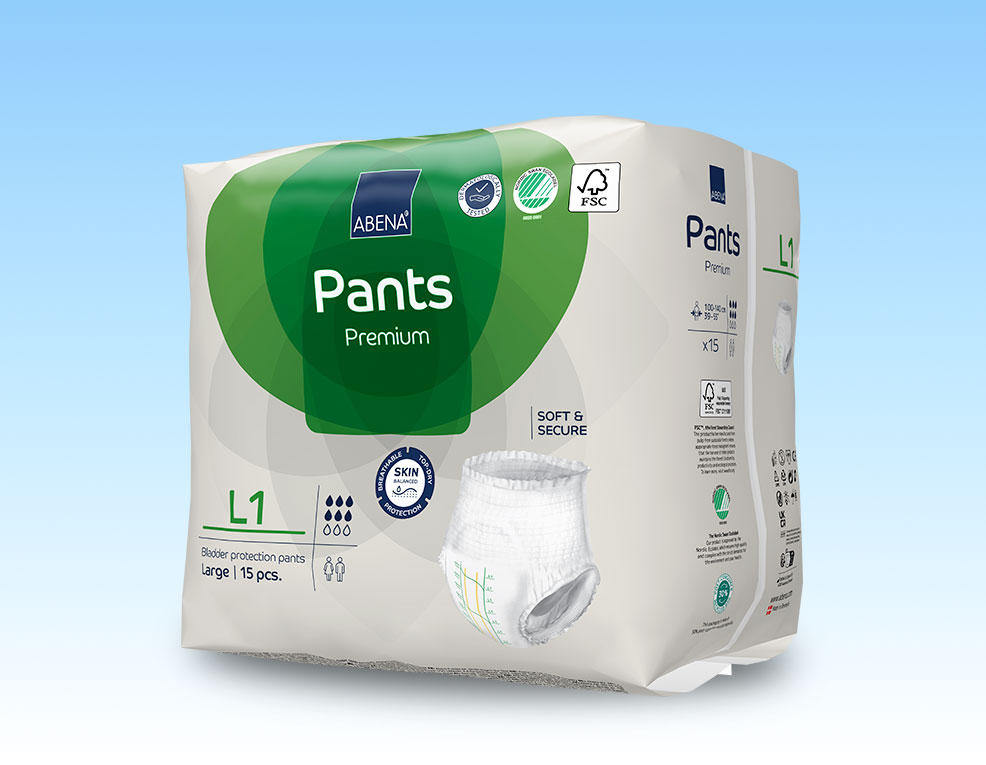 Tã Quần Người Lớn Abena Pants Premium L1 (1400Ml) (15 Miếng)