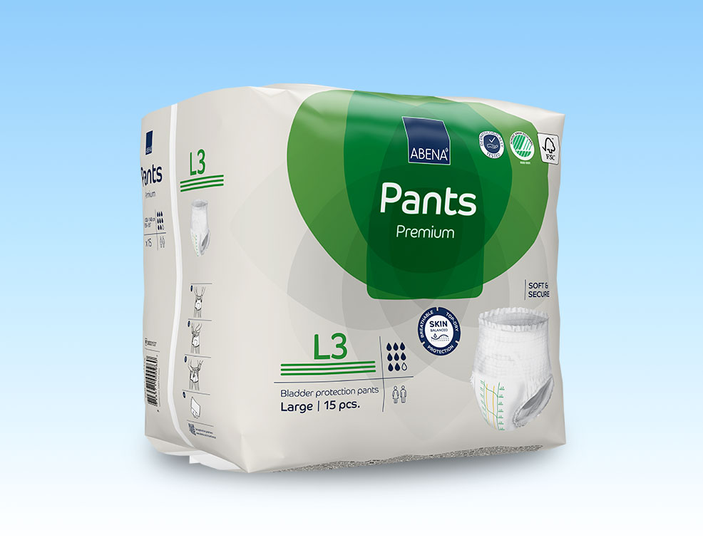 Tã quần người lớn Abena Pants Premium L3 (2400ml) (15 miếng)