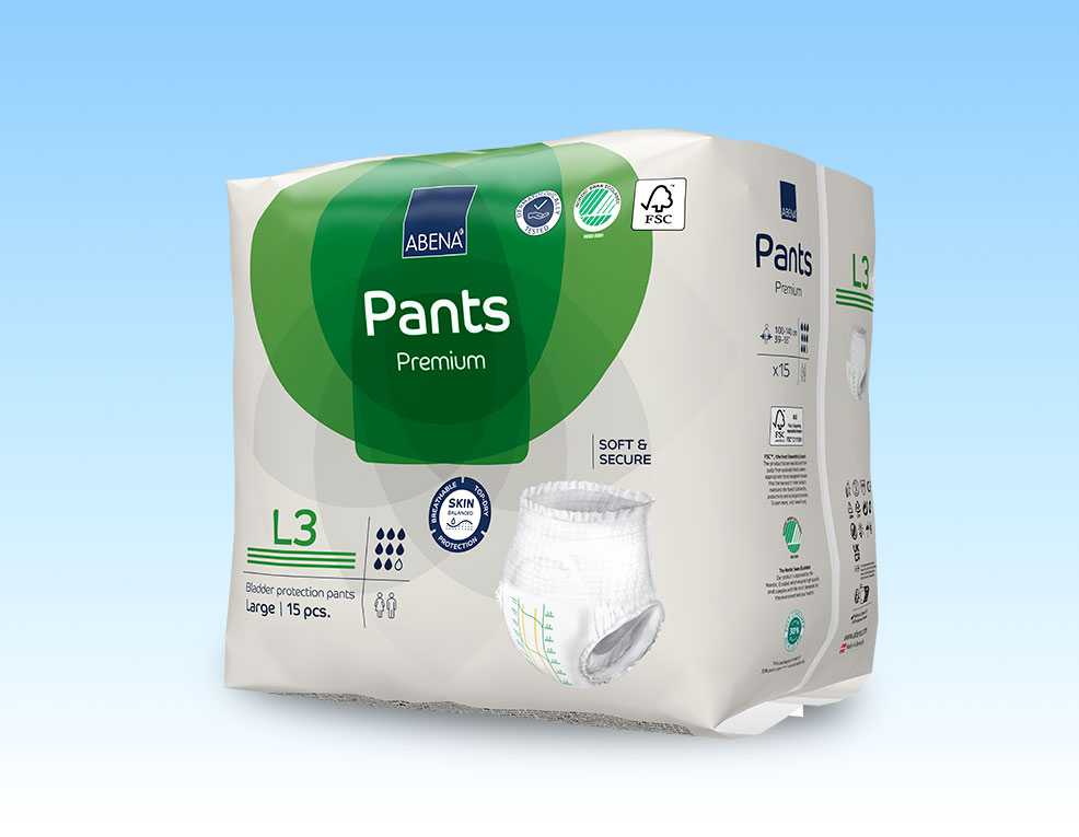 Tã quần người lớn Abena Pants Premium L3 (2400ml) (15 miếng)