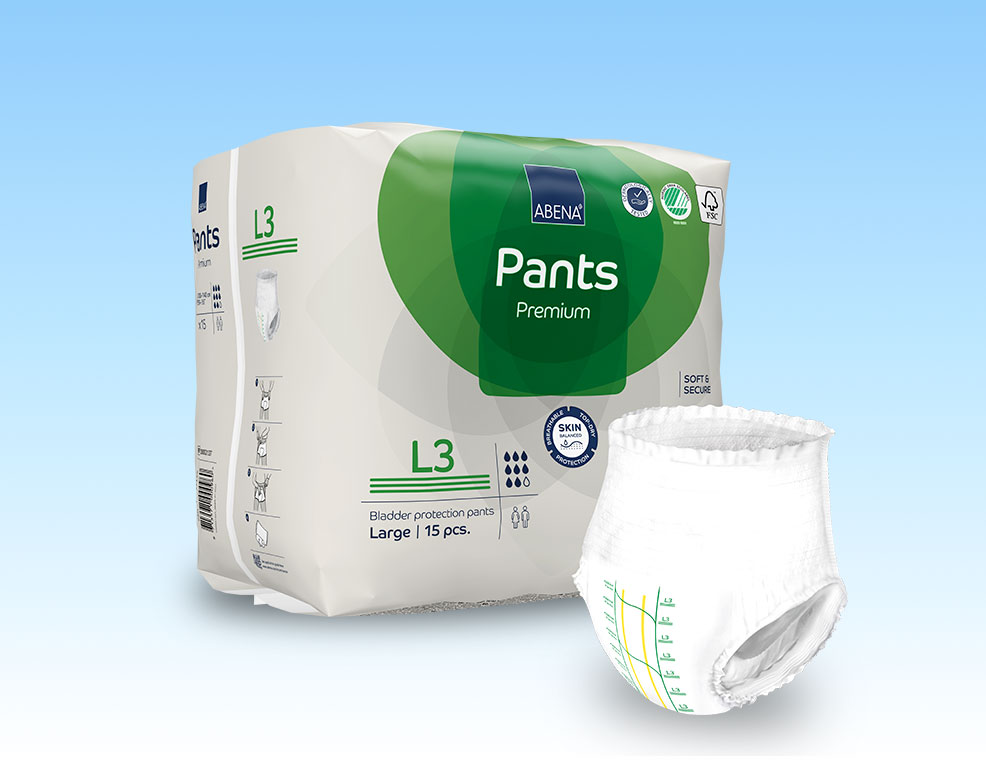 Tã quần người lớn Abena Pants Premium L3 (2400ml) (15 miếng)