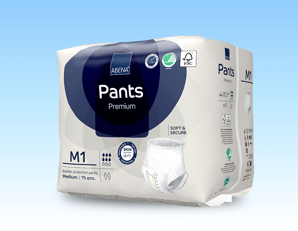 Tã Quần Người lớn Abena Pants Premium M1 – Nhập khẩu Đan Mạch