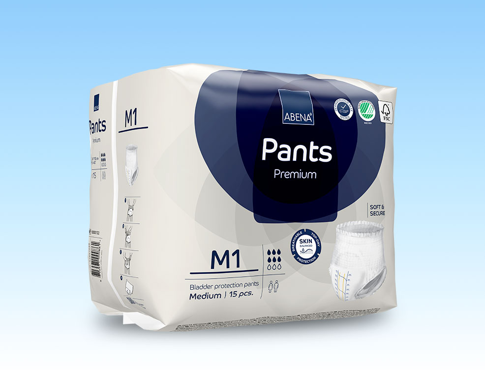 Tã Quần Người lớn Abena Pants Premium M1 – Nhập khẩu Đan Mạch