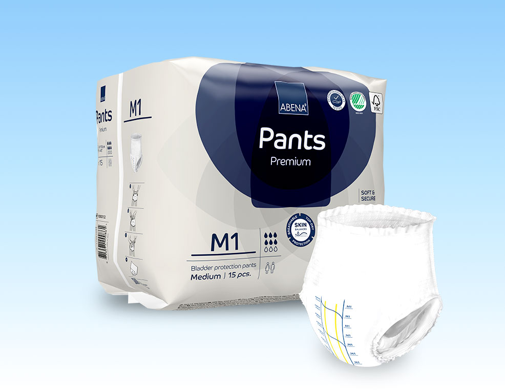 Tã Quần Người lớn Abena Pants Premium M1 – Nhập khẩu Đan Mạch