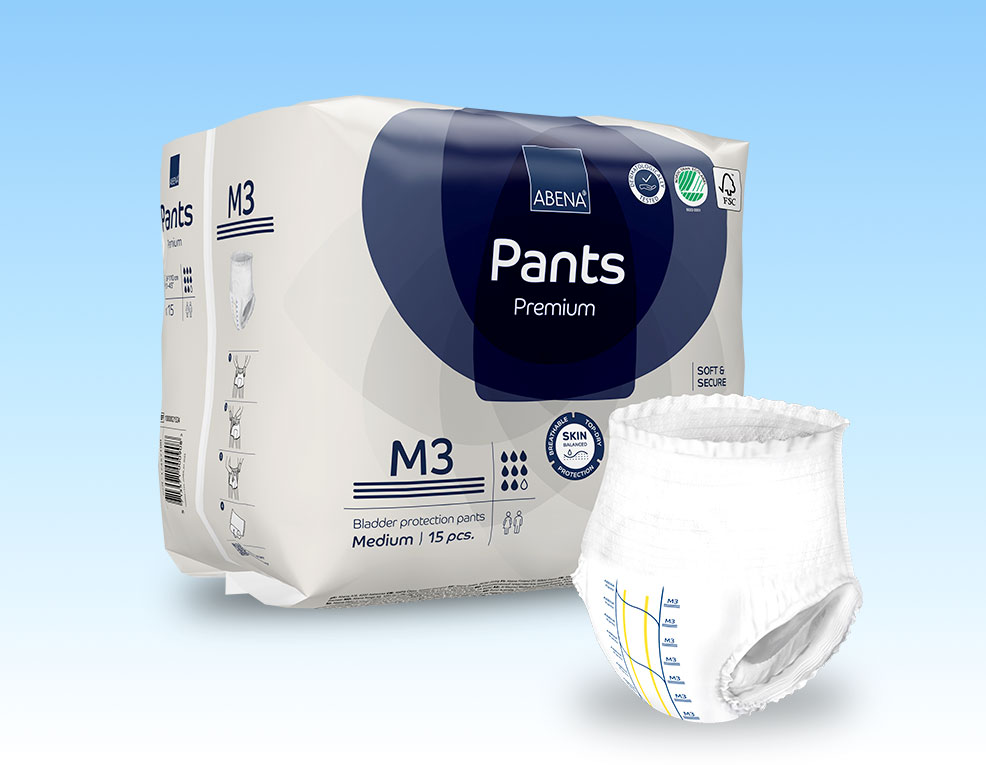 Tã quần người lớn Abena Pants Premium M3 (2400Ml) (15 miếng)