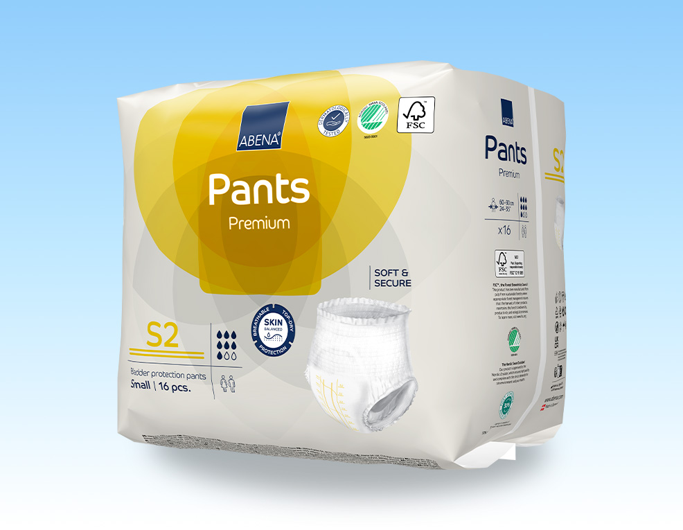 Tã Quần Người Lớn Abena Pants Premium S2 – Nhập Khẩu Đan Mạch (16 miếng)