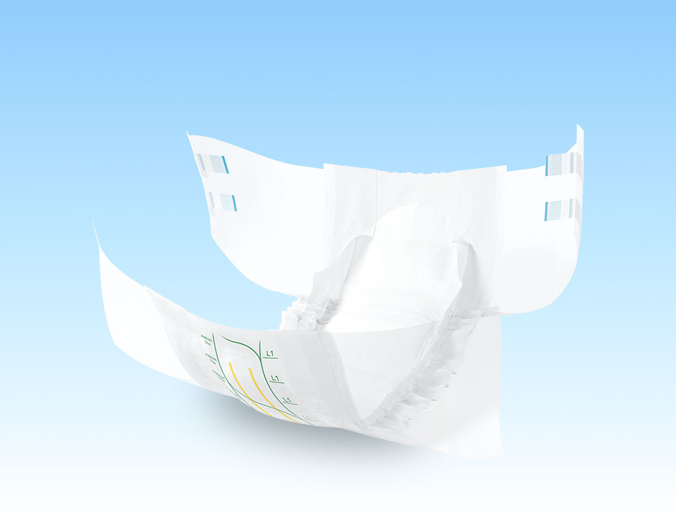 Tã dán người lớn Abena Slip Premium L1 – Nhập khẩu từ Đan Mạch (Gói 10 miếng)