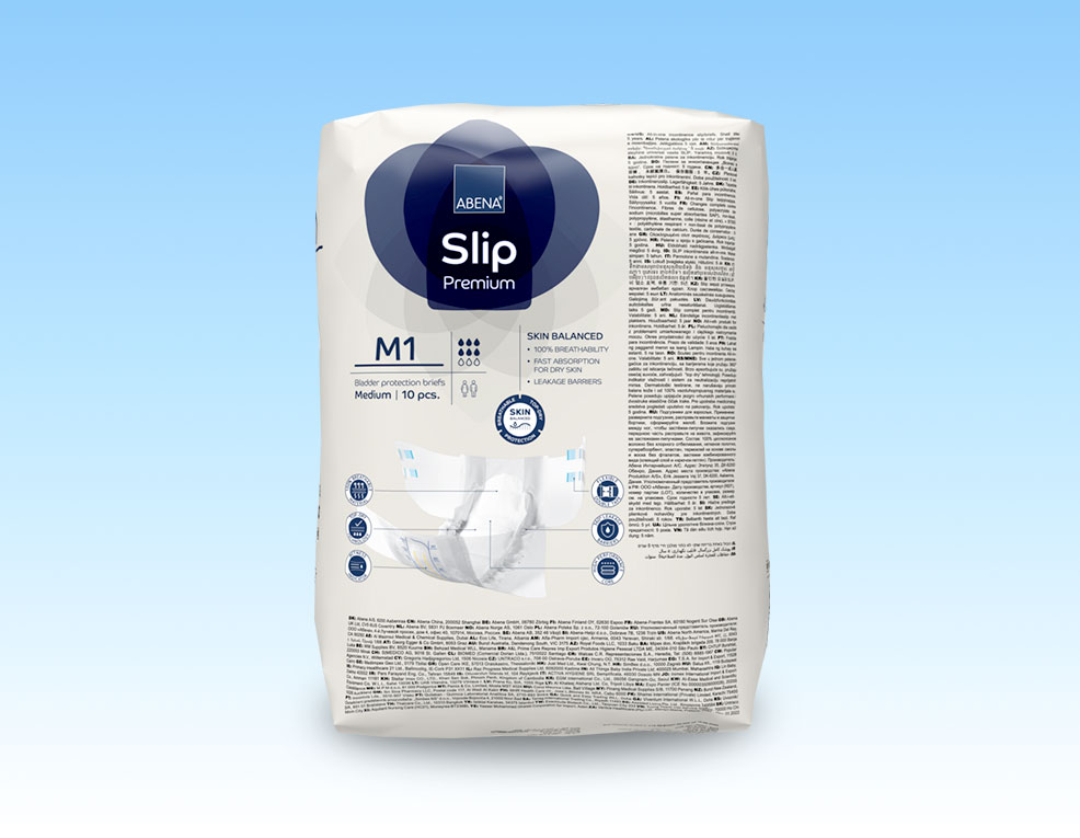 Tã Dán Người Lớn Abena Slip Premium M1 – Nhập khẩu Đan Mạch