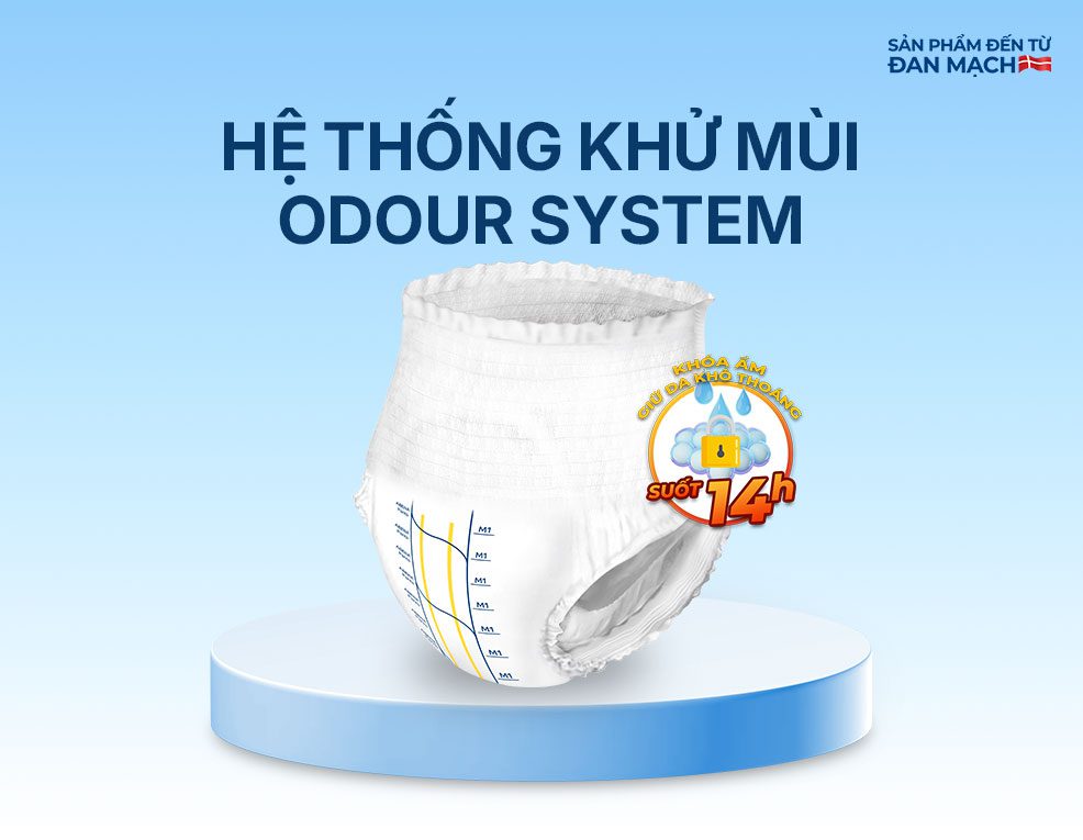 Tã Quần Người lớn Abena Pants Premium M1 – Nhập khẩu Đan Mạch